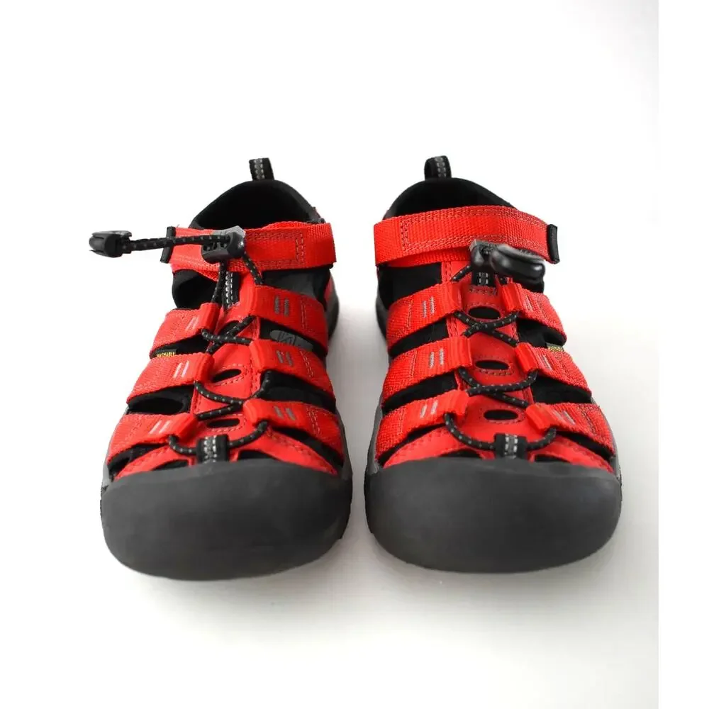 Keen Kids Sandals Size 3 Red Water Shoes Waterproof Hiking Swimming Outdoor
